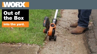 WORX GT 30 Grass Trimmer  Out of The Box [upl. by Aimat]