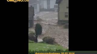 Unwetter in WaldbrunnSchollbrunn 28052016 [upl. by Compton]