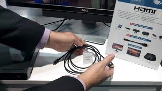 HDMI Demo at CES 2017 [upl. by Aicener]