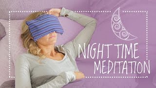 Easy amp Quick Night Time Guided Meditation Before Sleep 10min Bedtime Yoga [upl. by Melville]