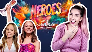 Junior Eurovision Song Contest 2023  moje ulubione występy ♥️ [upl. by Burrows]