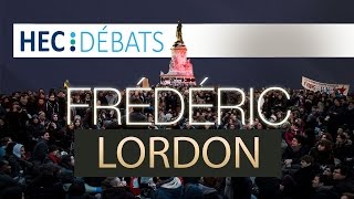 Frédéric Lordon à HEC Débats  Conférence  Présidentielles 2017 Nuit Debout Capitalisme [upl. by Akinert485]