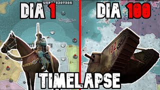 Supremacy 1914  Time Lapse  Full Game MAPA 31 JOGADORES [upl. by Nnasus]