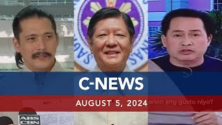 UNTV CNEWS  August 5 2024 [upl. by Strander]