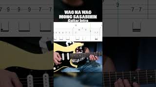 Wag Na Wag Mong Sasabihin Kitchie Nadal guitar intro kitchienadal guitarcover guitartabs [upl. by Rutra]