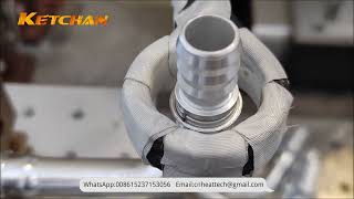 How to braze aluminum pipe to joint [upl. by Tnomyar]