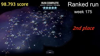 Slipways v 13  Ranked run week 175  98793 score finished 2nd [upl. by Cresida]