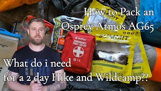 Packing Tips for a Successful 2 Night Hike and Wildcamp [upl. by Akimas]