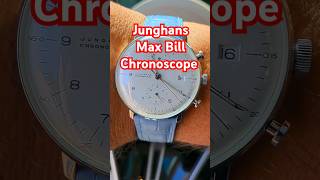 Junghans Max Bill Chronoscope Automatic Watch germany watch [upl. by Lovel]