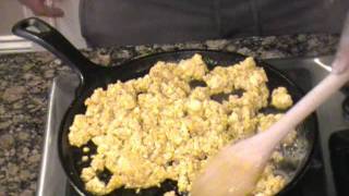 Southern Breakfast Part 4 Tofu quotEggsquot amp Soy Free Vegan Scramble [upl. by Eelyr405]