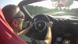 Ferrari 430 Spider Test Drive Maranello [upl. by Kev]