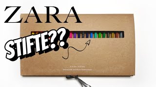 Ich habe Buntstifte von ZARA gekauft  Review [upl. by Amelina999]