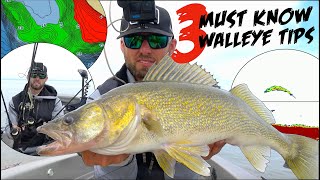 3 Walleye Fishing TIPS Every Angler Should Know [upl. by Monk]