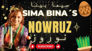 Celebrate New Beginnings with Sima Bina s Nowruz  سال نو مباک سال جدید سیما بینا نوروز [upl. by Marmion]