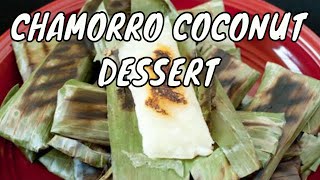 Chamorro Food  Apigige COCONUT Dessert  Guam Recipes [upl. by Enrol]