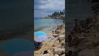 Beautiful Protaras Beach 🏖 Fig Tree Cyprus 🤩 cyprus protaras beachlife beach [upl. by Clarey]