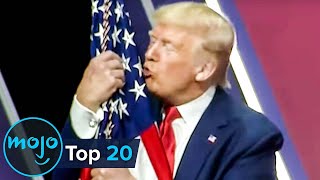 Top 20 Craziest Donald Trump Moments [upl. by Lothair]