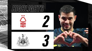 Nottingham Forest 2 Newcastle United 3  Premier League Highlights [upl. by Samot]