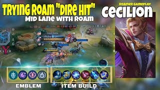 Cecilion Best Build and Emblem 2024  Cecilion Dire Hit  Cecilion Gameplay  MLBB  Mobile Legends [upl. by Weinreb782]