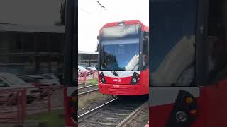 Abfahrt K5000 Linie 18 Ri Schwadorf in Efferen  köln kvb stadtbahn tram [upl. by Nywloc919]