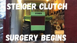 Steiger Bearcat clutch part 1 Transmission out [upl. by Nalehp]