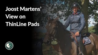 Joost Martens View on ThinLine Pads  HorseAthlete [upl. by Caren325]