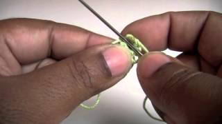 Tat Tat Tatting Part 23 BEGINNER NEEDLE TATTING [upl. by Paget]