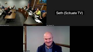 Scituate Select Board Meeting  03122024 [upl. by Aihsek]