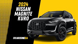 2024 Nissan Magnite Kuro  Car Review Exterior Interior Models Pricing  carzoneza [upl. by Eeryn]