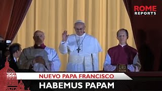 Habemus Papam el cardenal Bergoglio es el nuevo Papa Francisco  Rome Reports [upl. by Clementius]