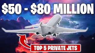 Top 5 Private Jets 2023  Between 50  80 Million [upl. by Roland]