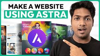 How to Make a Website Using Astra theme in 2024 [upl. by Stokes589]