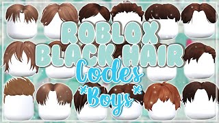 Brown Roblox hair codes for Bloxburg  boys Part 1 [upl. by Cioban]