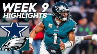 Cowboys vs Eagles  2023 Week 9 Highlights [upl. by Eittel542]