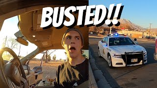 15 YEAR OLD GETS PULLED OVER FOR THE FIRST TIME  I NEVER WANT TO DRIVE AGAIN [upl. by Euqimod]