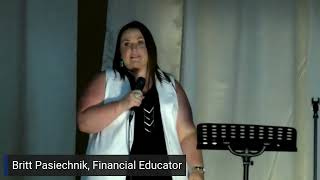 Britt Pasiechnik  Financial Education for Freedom  Alberta Prosperity Project  Morinville [upl. by Ecnarolf]