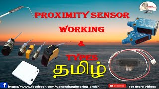 Inductive proximity sensor working animation and types in Tamil [upl. by Dnartreb108]