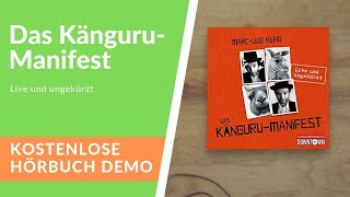 🎧 Das KänguruManifest Live und ungekürzt – Kostenlose Hörbuch Demo [upl. by Sulrac497]