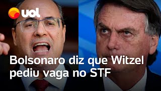 Áudio de Ramagem Bolsonaro diz que Witzel pediu vaga no STF para blindar Flávio ouça [upl. by Palmore]