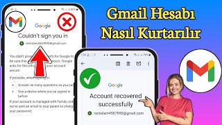 Gmail Hesabı Nasıl Kurtarılır Yeni İşlem  Google hesabı kurtarma [upl. by Fernandez]