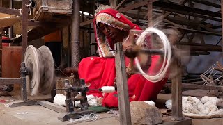 How was it made Traditional Indian Weaving [upl. by Shakespeare372]