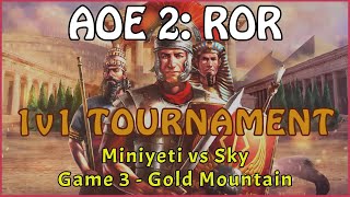 Miniyeti vs sky  Game 3 Gold Mountain Phoenicians vs Lac Viet  1v1 Tournament  20231001 [upl. by Inalem]