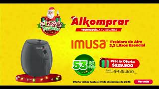 ¡Hasta 53 OFF en freidoras IMUSA elregaloperfecto a Crédito🔥🌲 [upl. by Gipson]