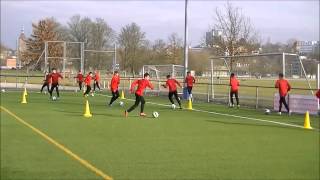 FußballTechnikEndlosschleife Fußballspezifisches Ausdauertraining [upl. by Surazal850]