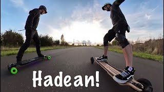 2nd Ride Hadean Bamboo with Carbon  Raw Run Lap 2  Evolve Electric Skateboards Shot with Insta One [upl. by Custer]