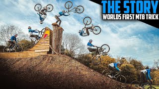 WORLDS FIRST MTB BACKFLIP TO FRONTFLIP CAVEMAN  THE STORY [upl. by Lupien]