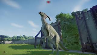 Every Parasaurolophus Skin in Jurassic World Evolution [upl. by Tomlinson]