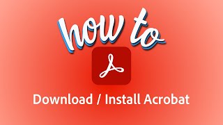 How to Download Adobe Acrobat Pro DC [upl. by Chelsey]