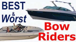 Best to Worst Bow Riders in Todays Market Where is You Boat Ranked [upl. by Petrina]