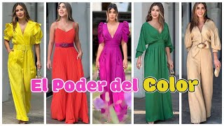 ENTERIZOSJUMPSUITS EN COLORES VIBRANTES El SECRETO PARA LUCIR SUPER GUAPA [upl. by Maddis604]